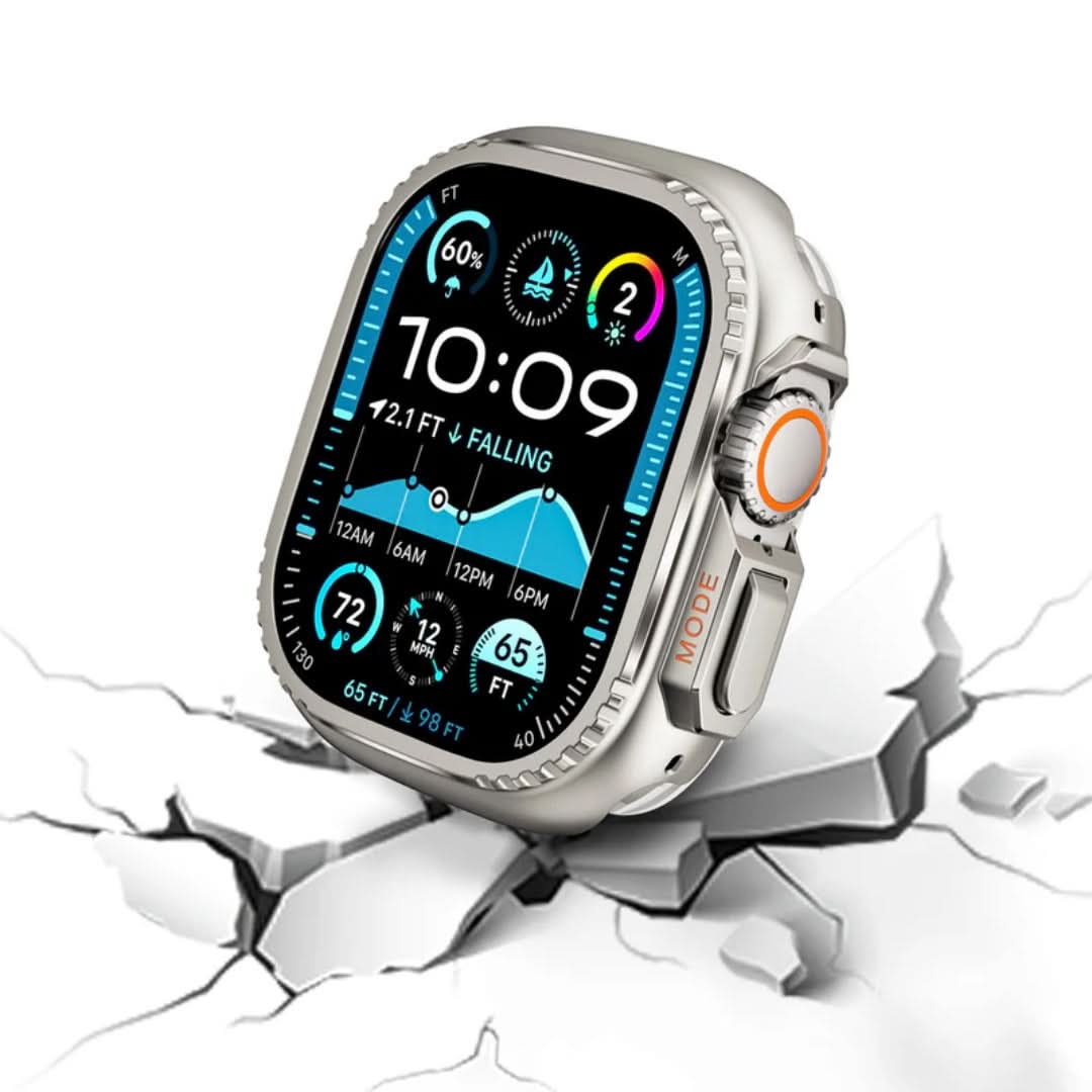 Titan Shield - Metalen case voor Apple Watch