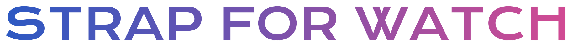 Strap For Watch logo gradient