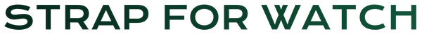 Strap For Watch logo groen